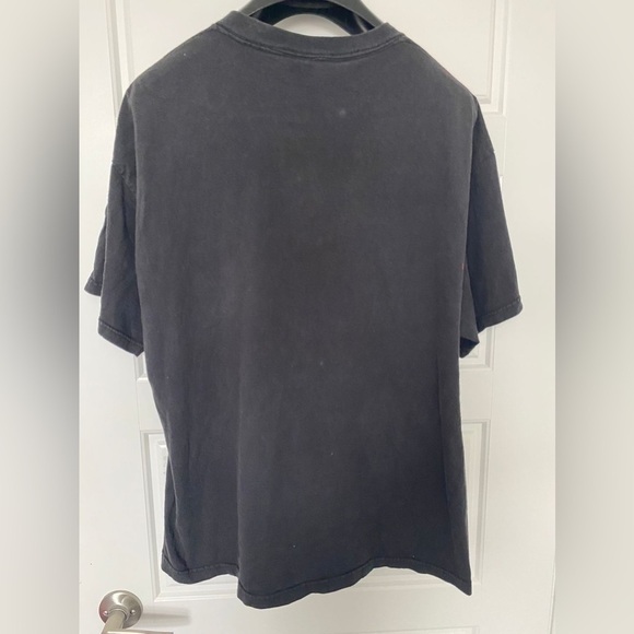 VINTAGE NFL GREEN BAY PACKERS Lee Sport Black Graphic T Shirt in Large - Picture 4 of 9